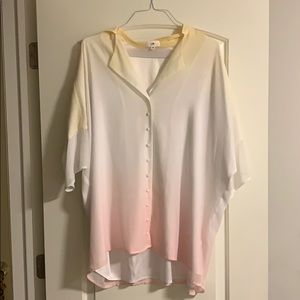 LPA ombré shirt dress